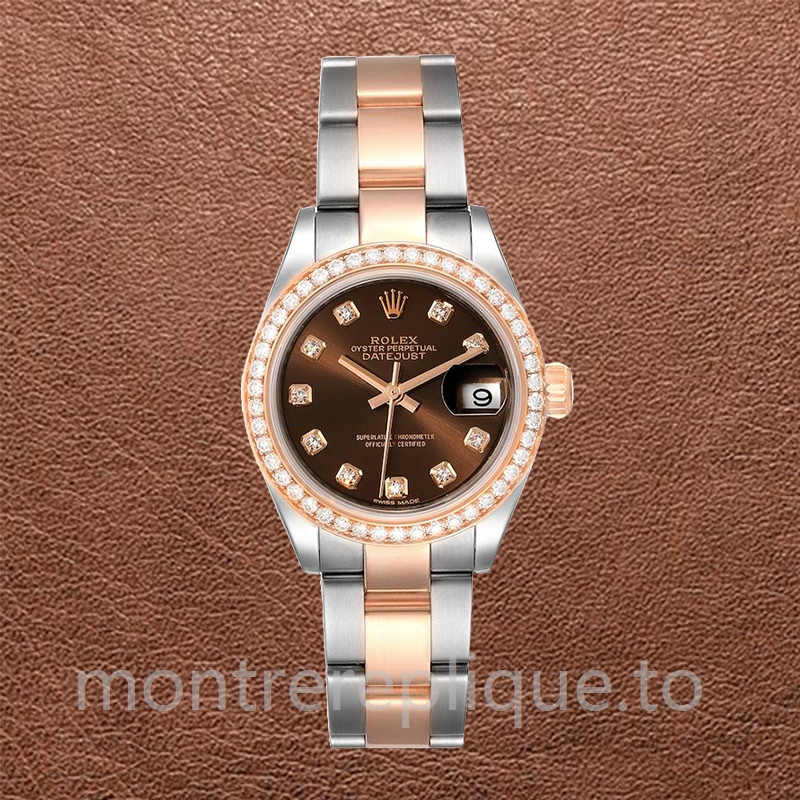 Rolex Datejust Dames m279381rbr-0012 28mm Cadran Chocolat - Image 2
