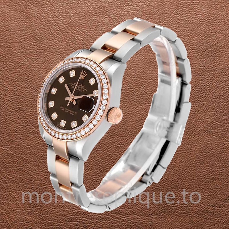 Rolex Datejust Dames m279381rbr-0012 28mm Cadran Chocolat - Image 3