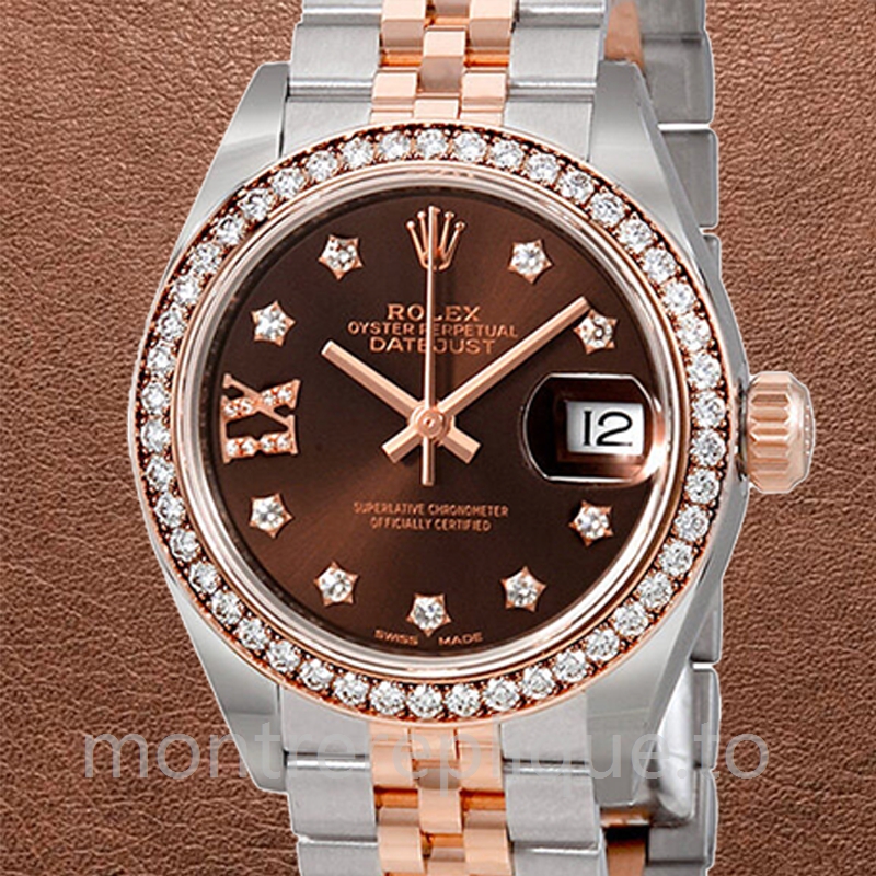Rolex Datejust Dames 28mm m279381rbr-0003 Bracelet Jubilé