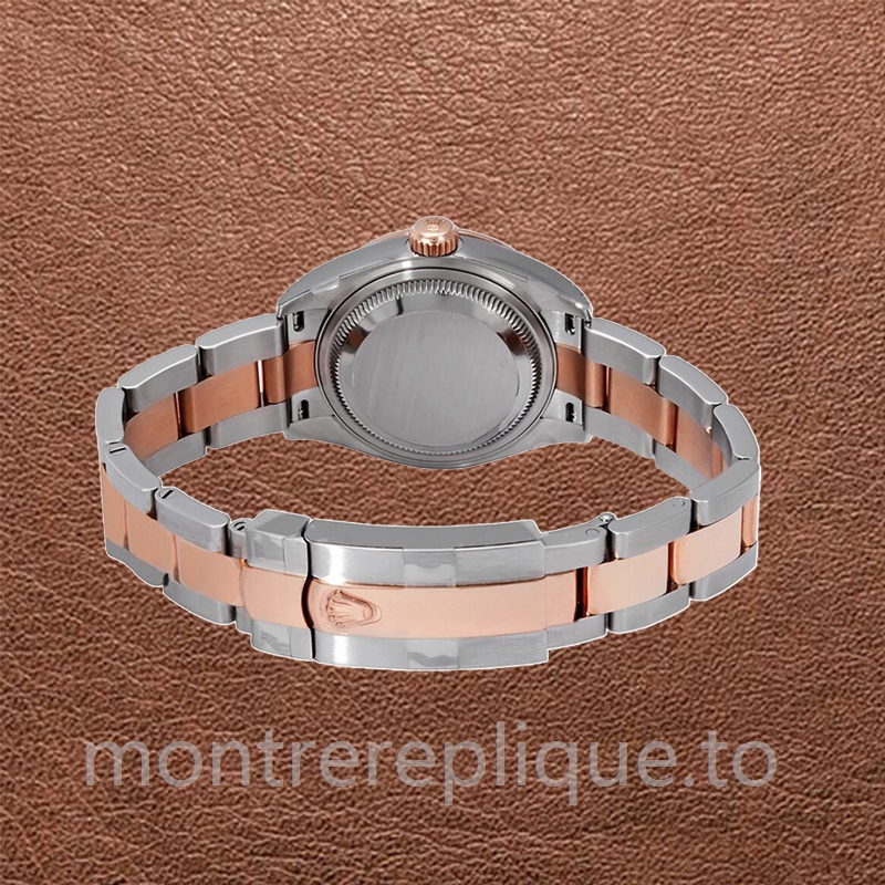 Rolex Datejust 28mm Dames m279381rbr-0010 Cadran Chocolat - Image 4