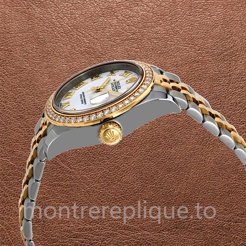 Rolex Datejust 28mm Dames m279383rbr-0023 Argenté Automatique - Image 3