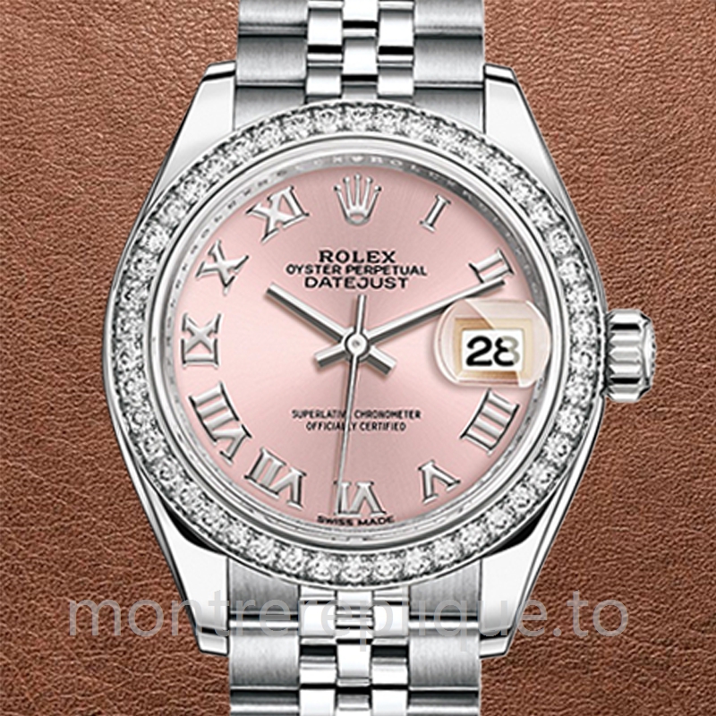 Rolex Datejust Dames m279384rbr-0005 28mm Bracelet Jubilé