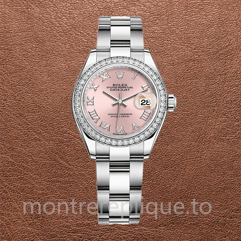 Rolex Datejust Dames m279384rbr-0006 28mm Cadran rose - Image 2