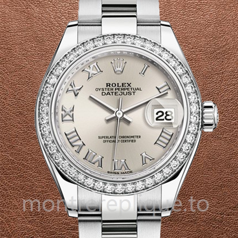 Rolex Datejust Dames m279384rbr-0010 28mm Regardez Automatique