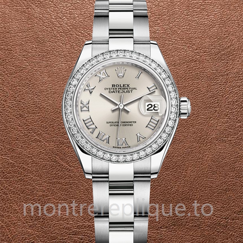 Rolex Datejust Dames m279384rbr-0010 28mm Regardez Automatique - Image 2