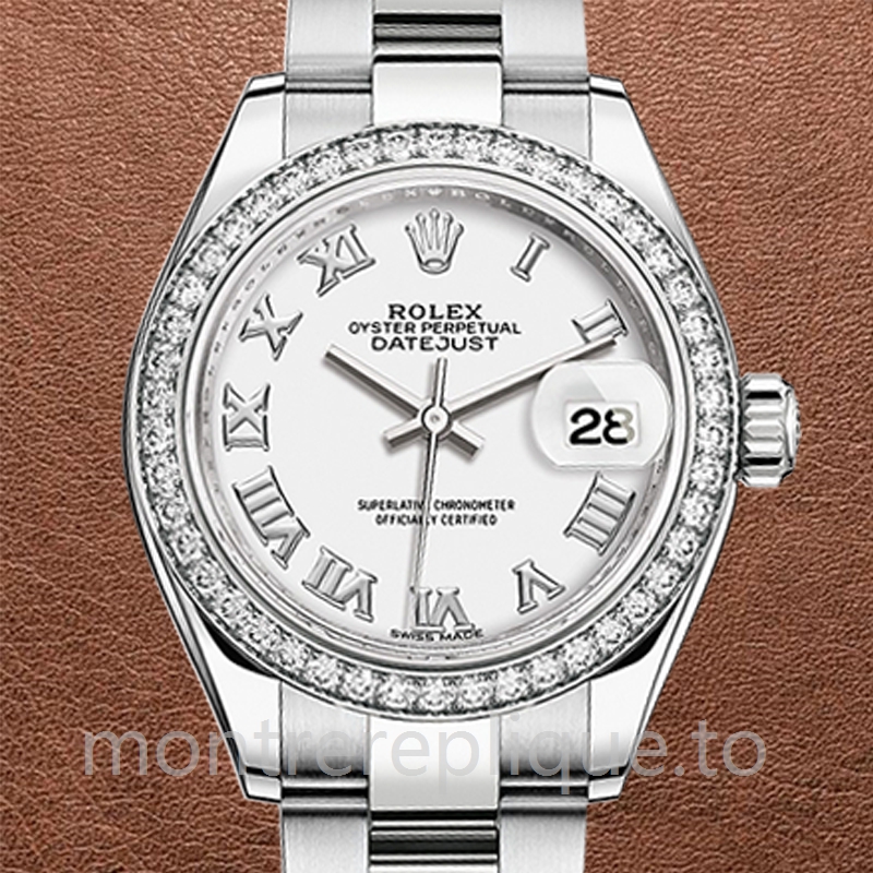 Rolex Datejust Dames 28mm m279384rbr-0020 Bracelet Huître