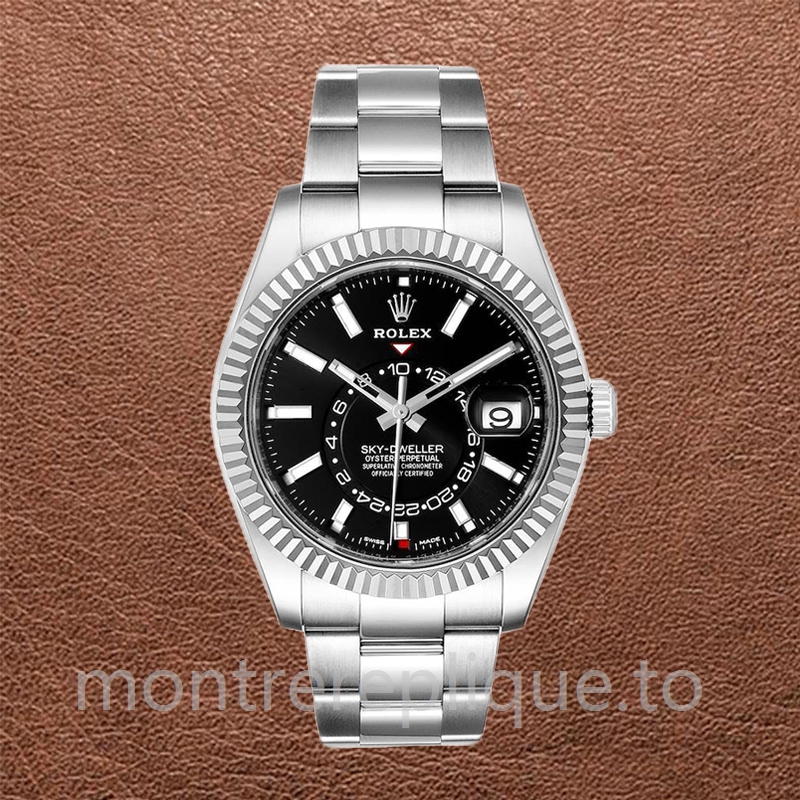 Rolex Sky-dweller Pour des hommes m326934-0005 42mm Cadran noir Automatique - Image 2