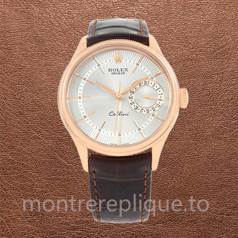 Rolex Cellini 39mm Pour des hommes m50515-0008 Regardez Doré rose - Image 2