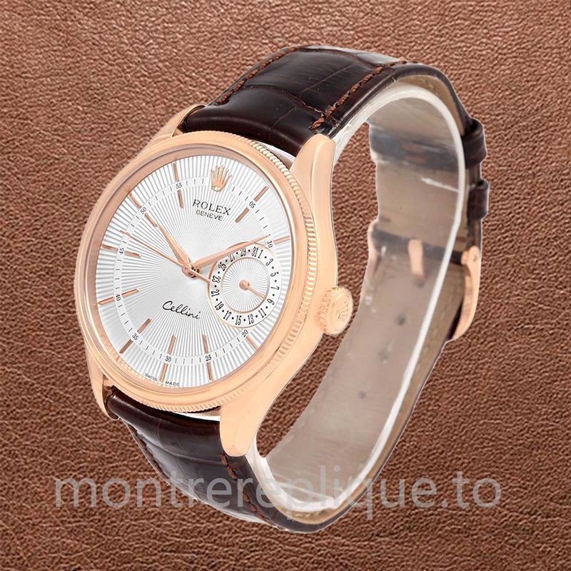 Rolex Cellini 39mm Pour des hommes m50515-0008 Regardez Doré rose - Image 3