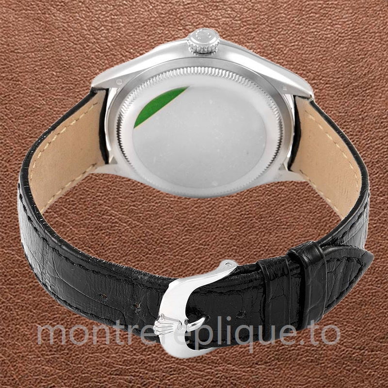 Rolex Cellini Pour des hommes m50609rbr-0007 39mm Bracelet en cuir - Image 4