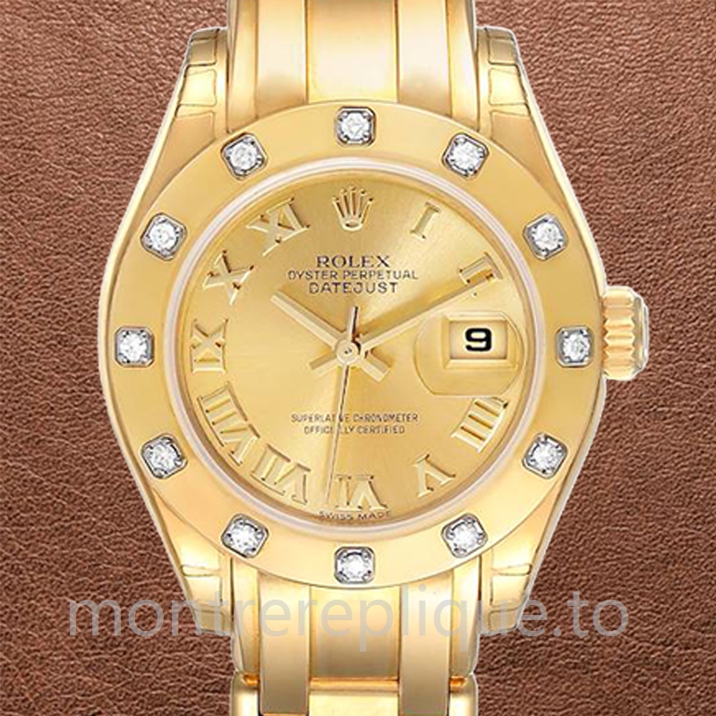 Rolex Pearlmaster 80318 Dames 29mm Regardez