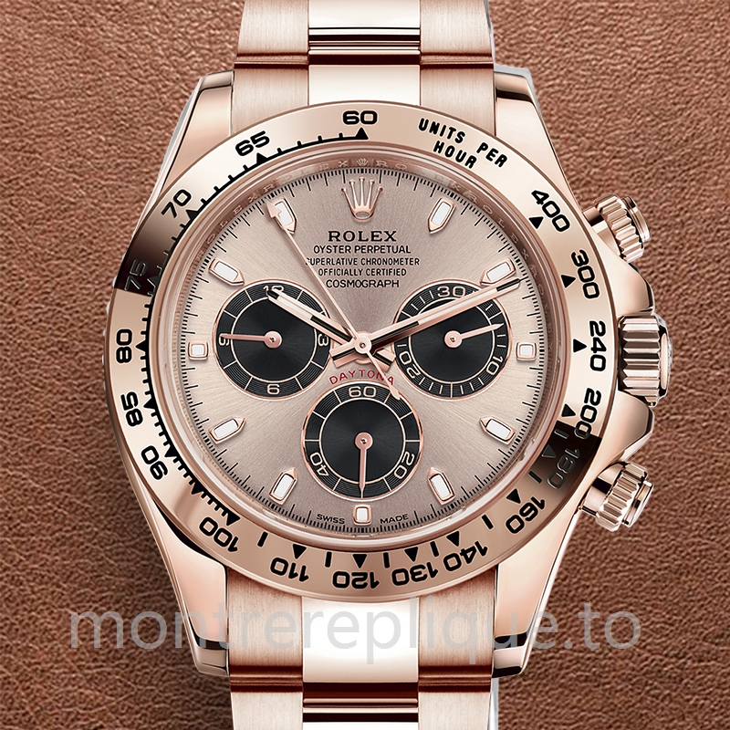 Rolex Daytona Pour des hommes 40mm m116505-0016 Doré rose