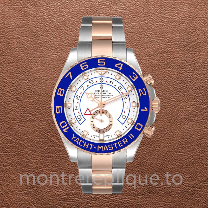 Rolex Yacht-master 44mm m116681-0002 Pour des hommes Cadran blanc - Image 2