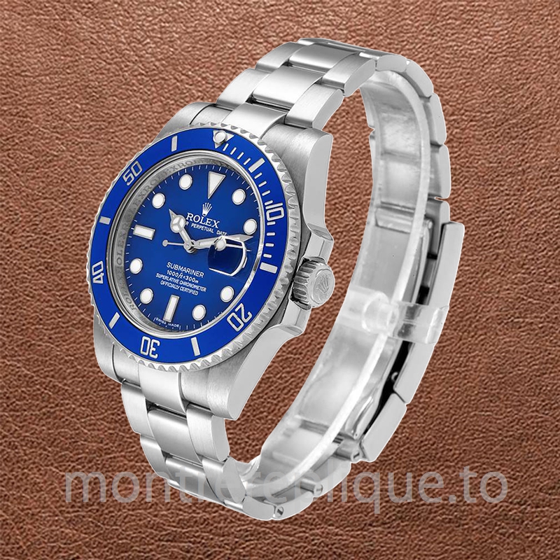 Rolex Submariner 116619LB-97209 40mm Pour Des Hommes Cadran Bleu - Image 3