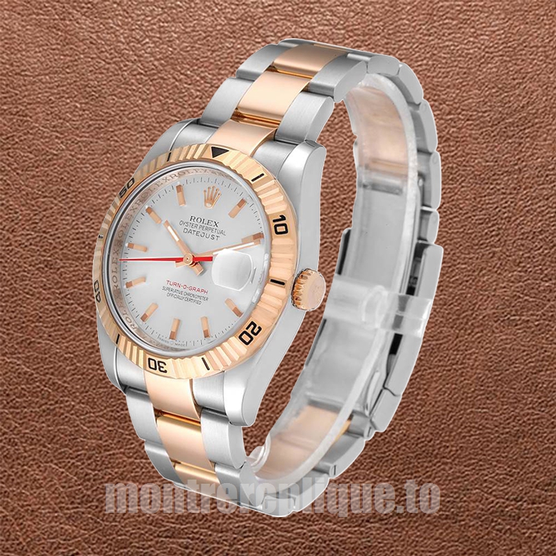 Rolex Datejust Turn-o-graph 36mm 116261 Pour des hommes Bracelet Huître - Image 3