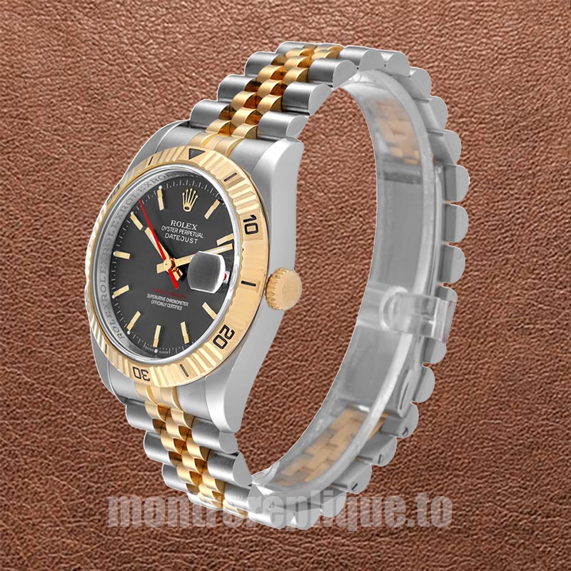 Rolex Datejust Turn-o-graph 36mm Pour des hommes 116263 Regardez Cadran gris - Image 3