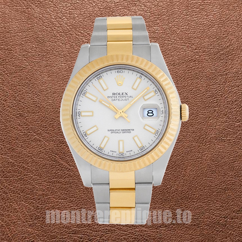 Rolex Datejust 41mm 116333-72213 Pour des hommes Argenté - Image 2