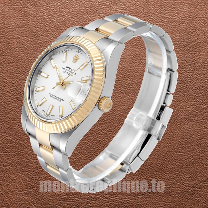 Rolex Datejust 41mm 116333-72213 Pour des hommes Argenté - Image 3