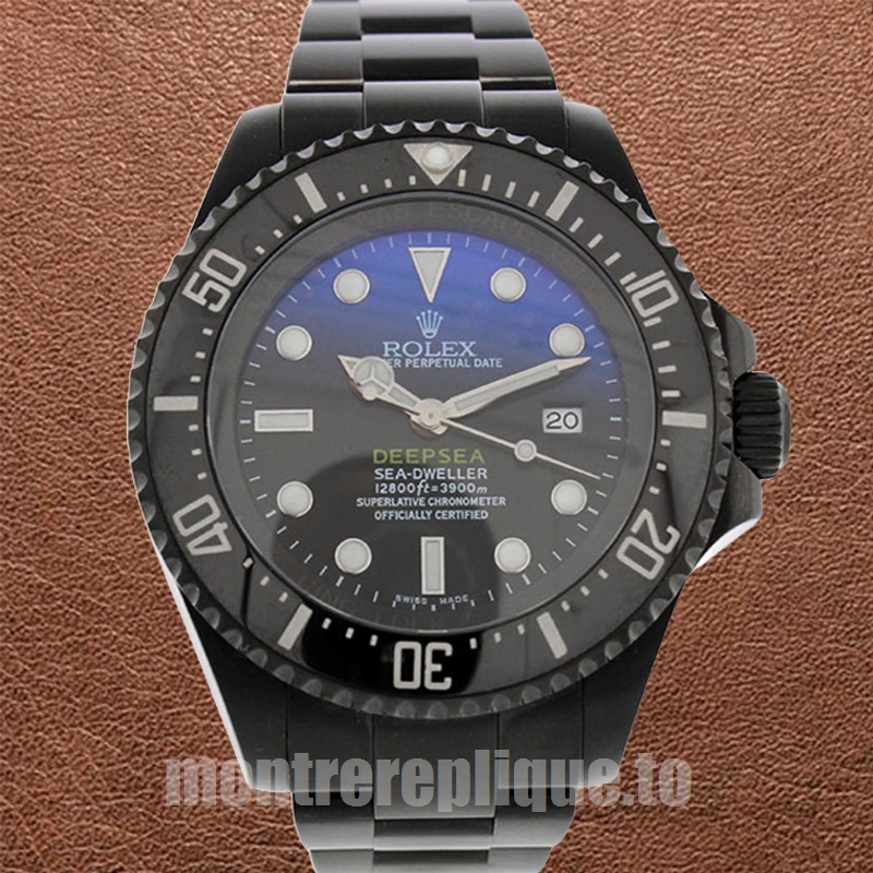 Rolex Deepsea 44mm 116660 Pour des hommes Cadran bleu