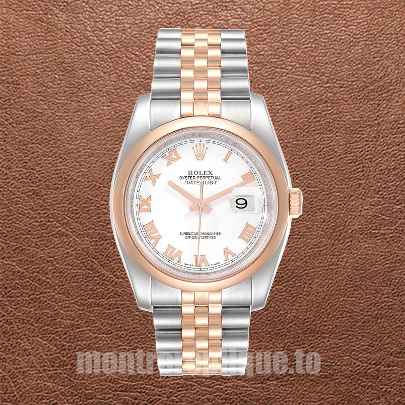 Rolex Datejust Pour des hommes 36mm 116201-63601 Bracelet Jubilé Automatique - Image 2