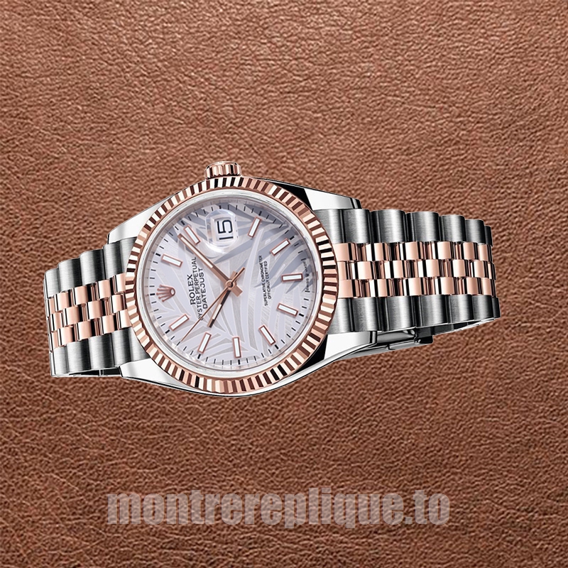 Rolex Datejust 41mm Pour des hommes M126231-0031 Cadran argenté motif palmier - Image 3