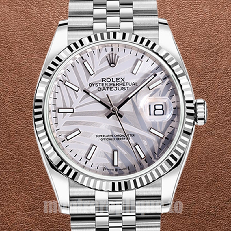 Rolex Datejust 126234 Pour des hommes 41mm Regardez Argenté