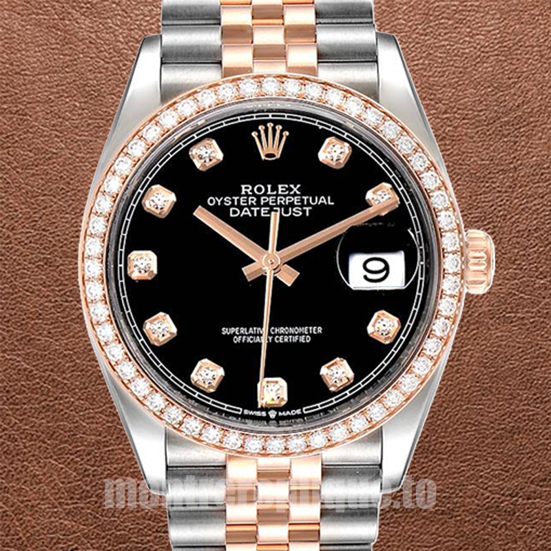 Rolex Datejust 36mm m126281rbr-0007 Pour des hommes Automatique Regardez
