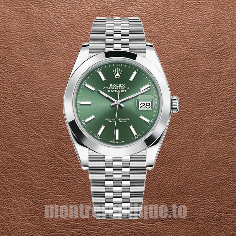 Rolex Datejust Pour des hommes m126300-0020 41mm Cadran vert - Image 2