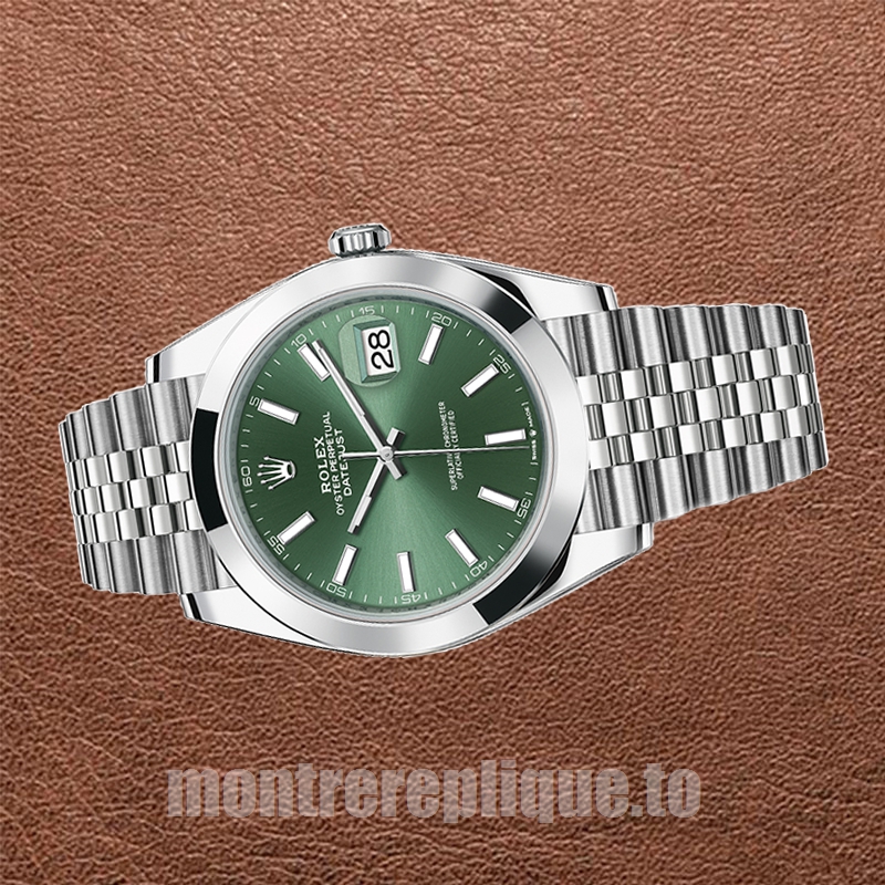 Rolex Datejust Pour des hommes m126300-0020 41mm Cadran vert - Image 3
