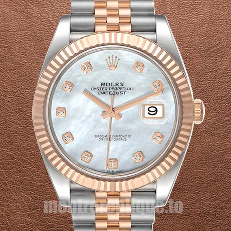Rolex Datejust m126331-0014 Pour des hommes 41mm Argenté