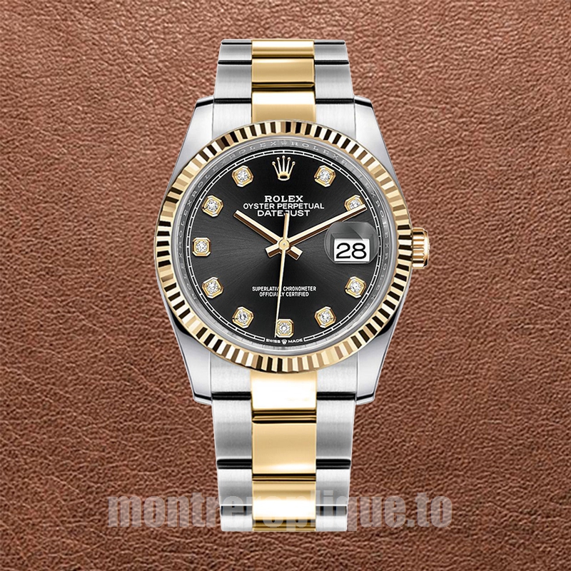 Rolex Datejust m126333-0005 41mm Pour des hommes Cadran noir Automatique - Image 2