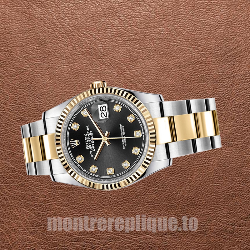 Rolex Datejust m126333-0005 41mm Pour des hommes Cadran noir Automatique - Image 3