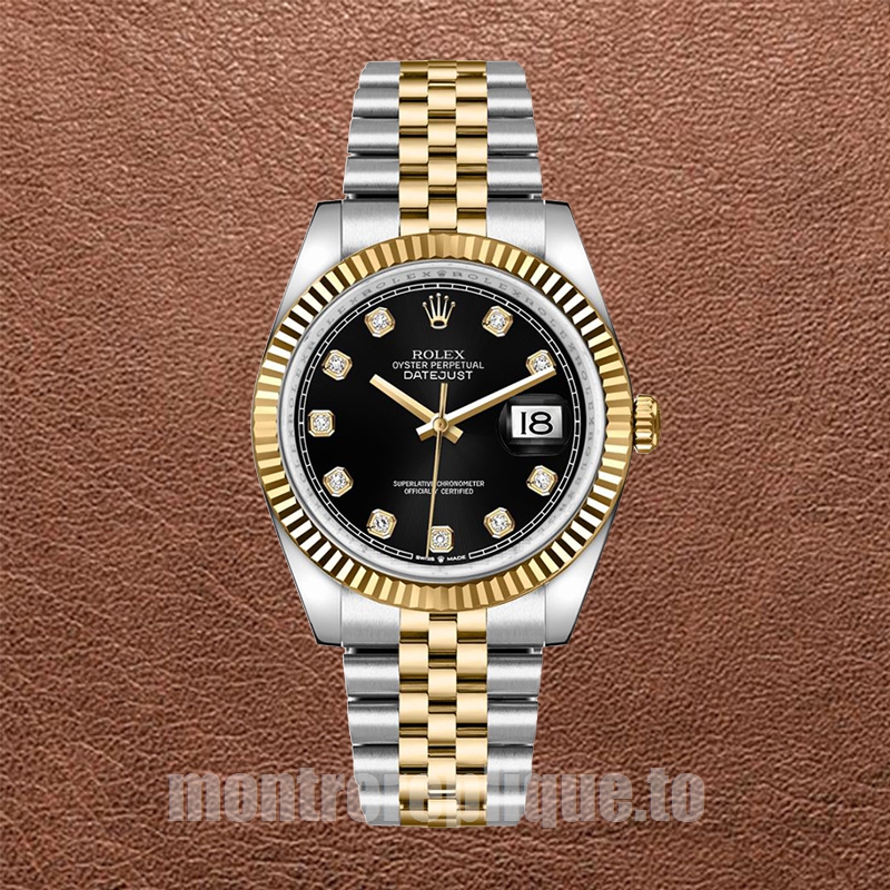 Rolex Datejust m126333-0005 41mm Pour des hommes Cadran noir Automatique - Image 5