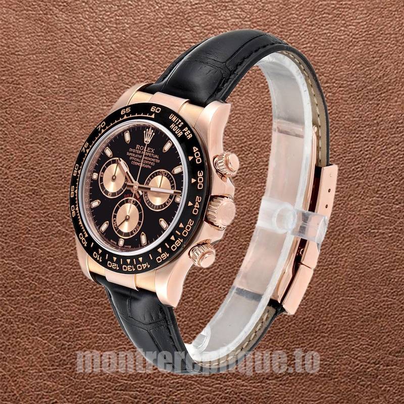 Rolex Daytona 40mm Pour des hommes 116515 Bracelet en cuir - Image 3