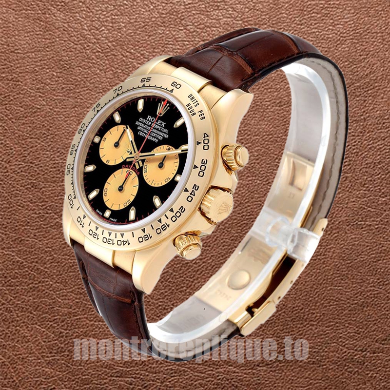 Rolex Daytona 116518 Pour des hommes 40mm Bracelet en cuir - Image 3