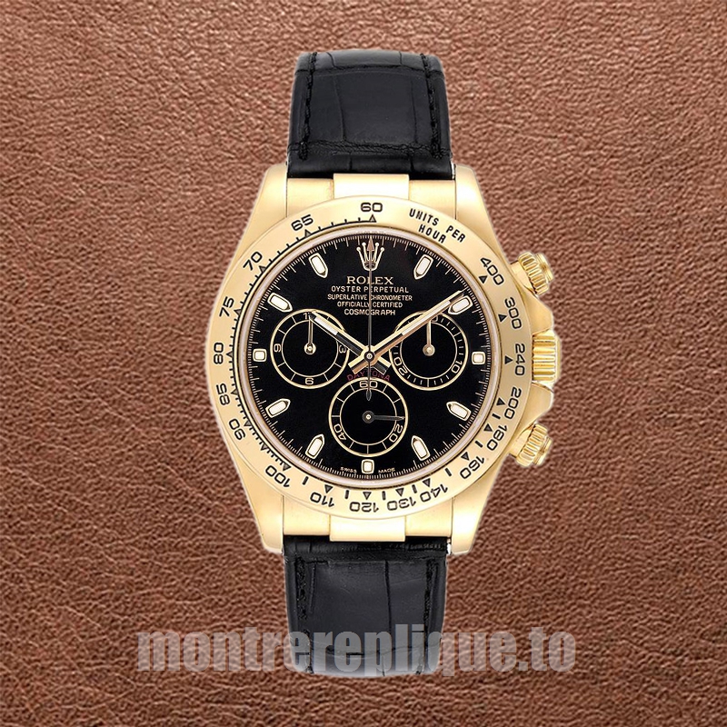 Rolex Daytona 40mm Pour des hommes 116518 Ton d'or - Image 2