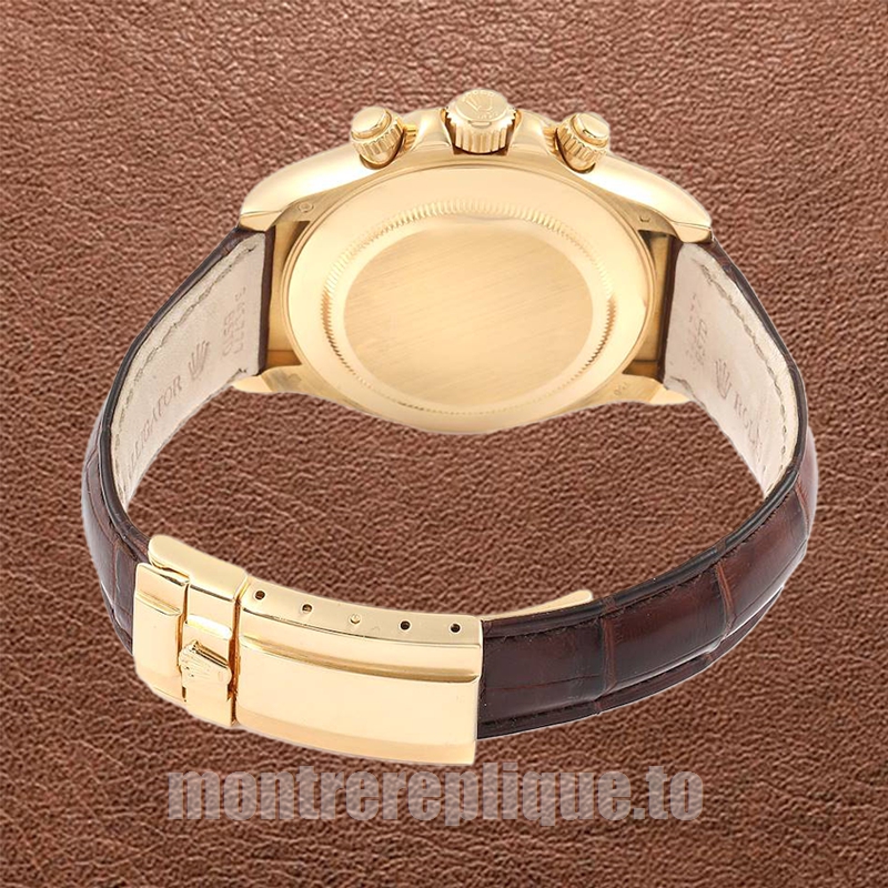 Rolex Daytona Pour des hommes 40mm 116518-0001 Automatique Bracelet en cuir - Image 4