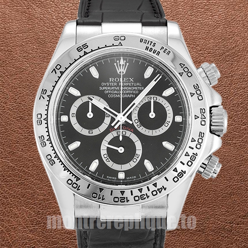 Rolex Daytona 116519 Pour des hommes 40mm Argenté
