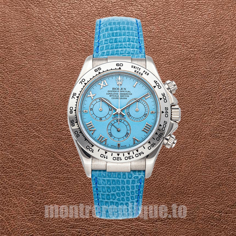 Rolex Daytona Pour des hommes 116519 40mm Cadran bleu Regardez - Image 2
