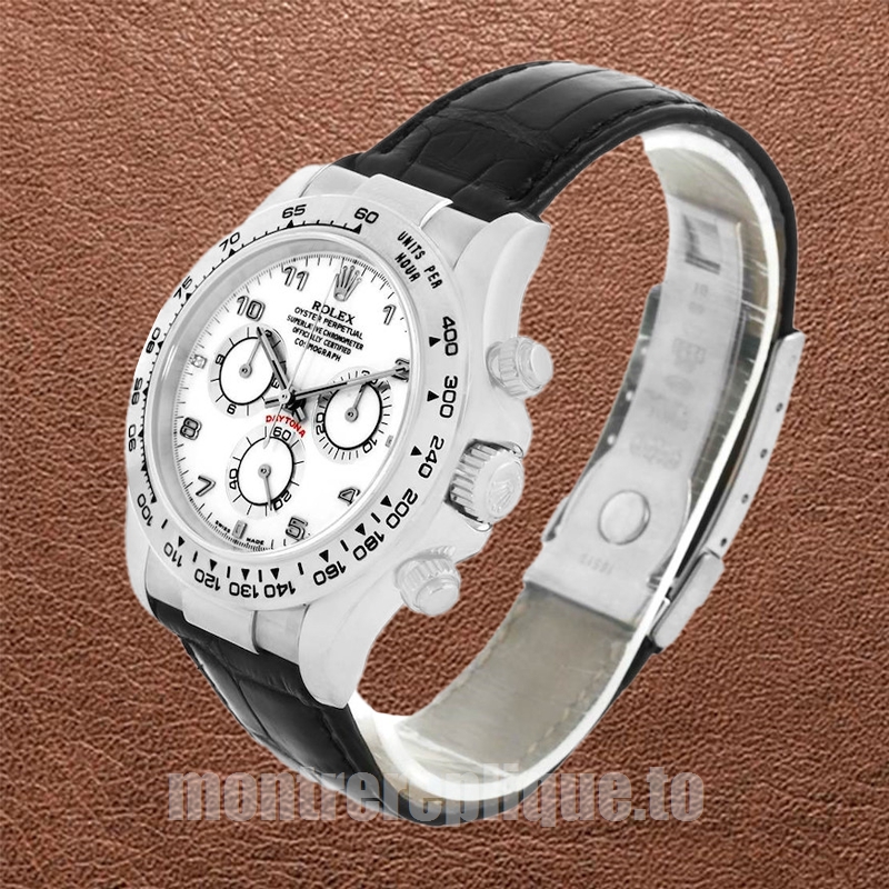 Rolex Daytona 40mm 116519 Pour des hommes Cadran blanc Automatique - Image 3