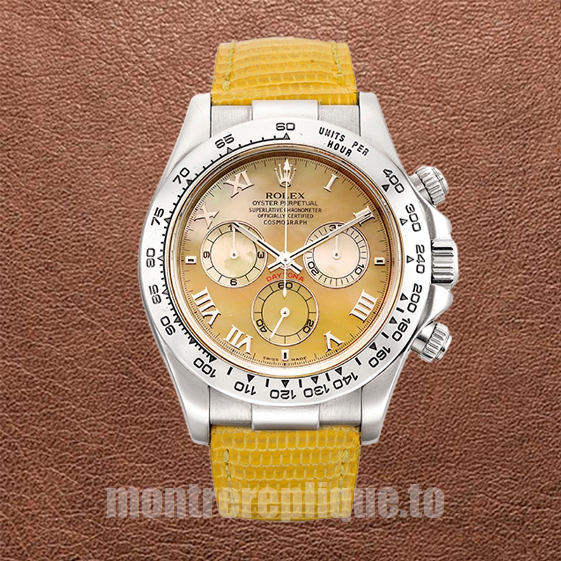 Rolex Daytona 40mm Pour des hommes 116519 Regardez Bracelet en cuir - Image 2
