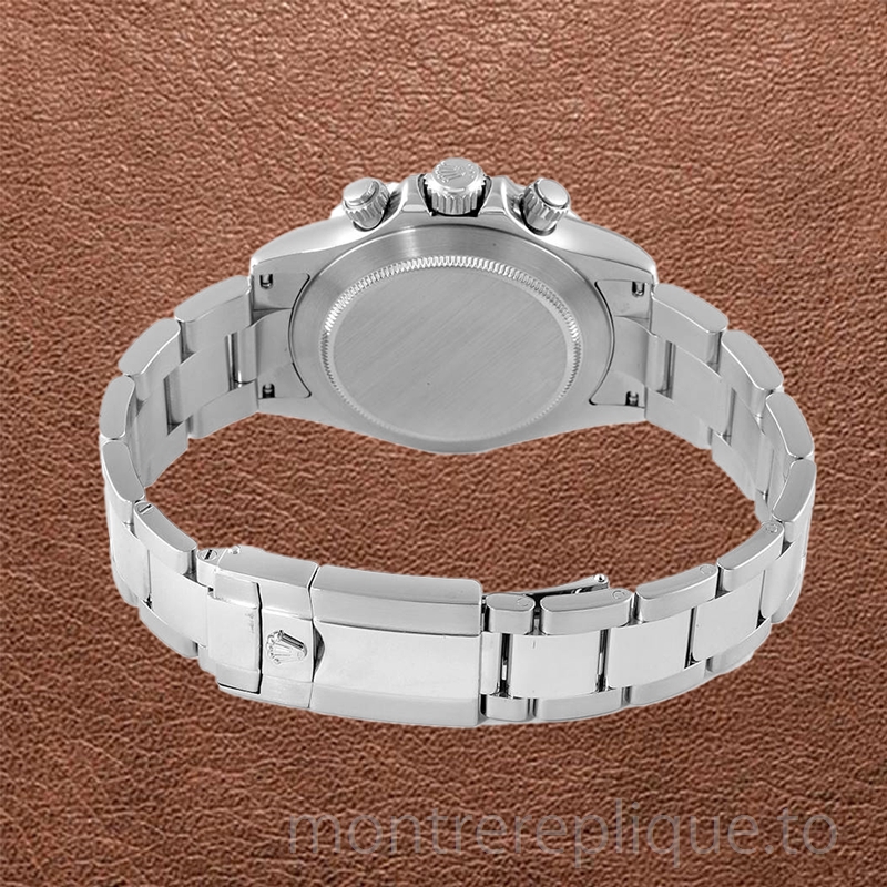 Rolex Daytona Pour des hommes 40mm 116520 Cadran blanc Argenté - Image 4