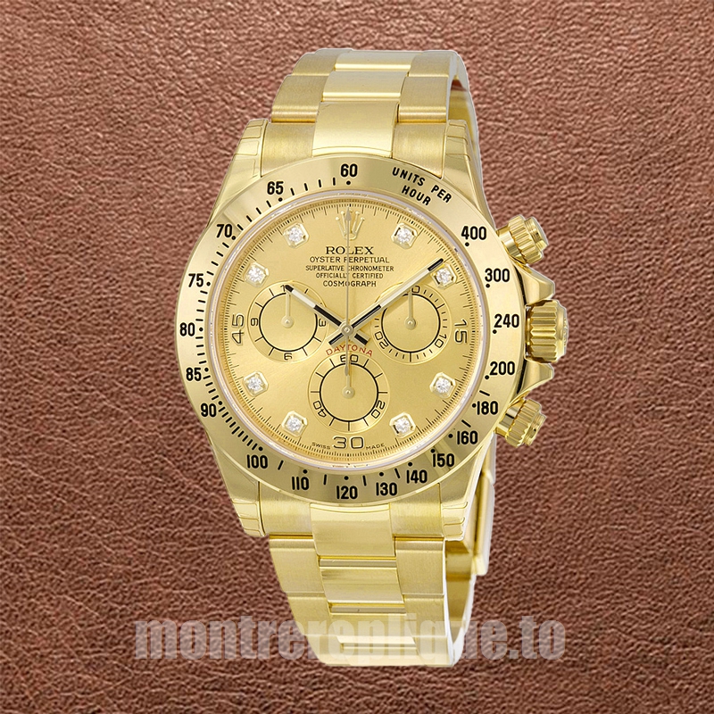 Rolex Daytona 40mm 116528-0033 Pour des hommes Bracelet Huître - Image 2