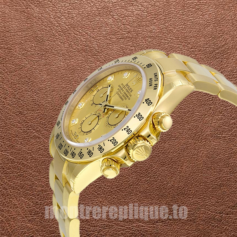 Rolex Daytona 40mm 116528-0033 Pour des hommes Bracelet Huître - Image 3