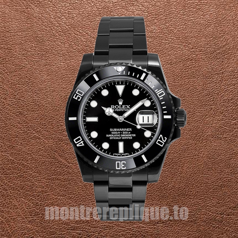 Rolex Submariner 40mm Pour des hommes 116610 Ton noir Cadran noir - Image 2