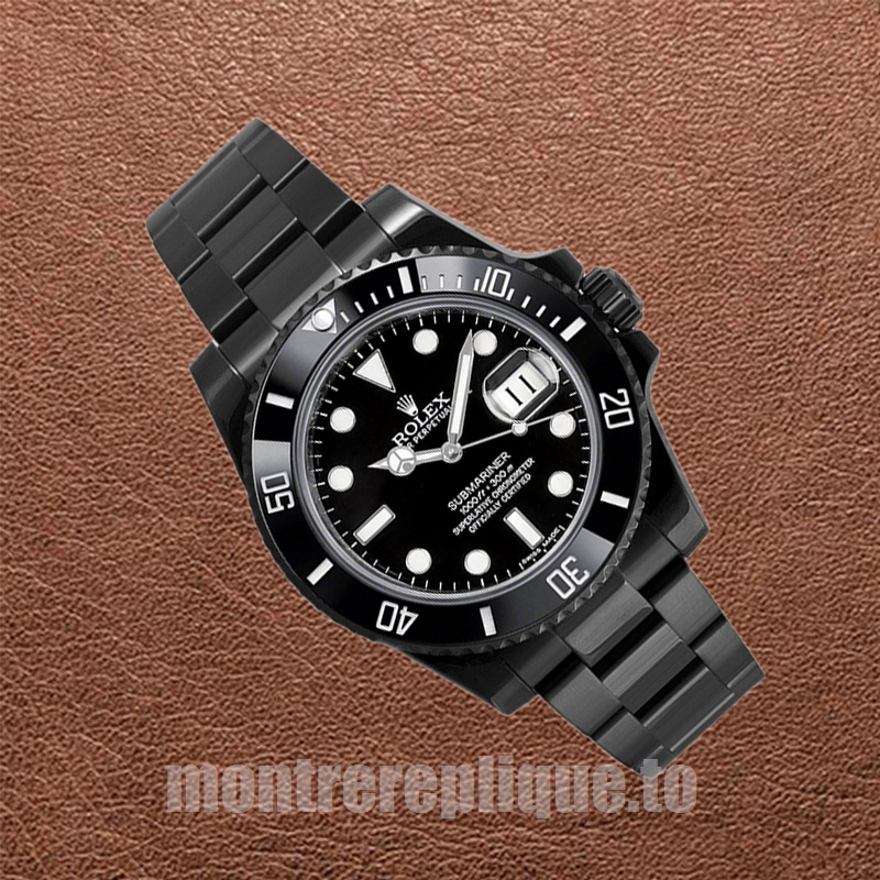 Rolex Submariner 40mm Pour des hommes 116610 Ton noir Cadran noir - Image 3
