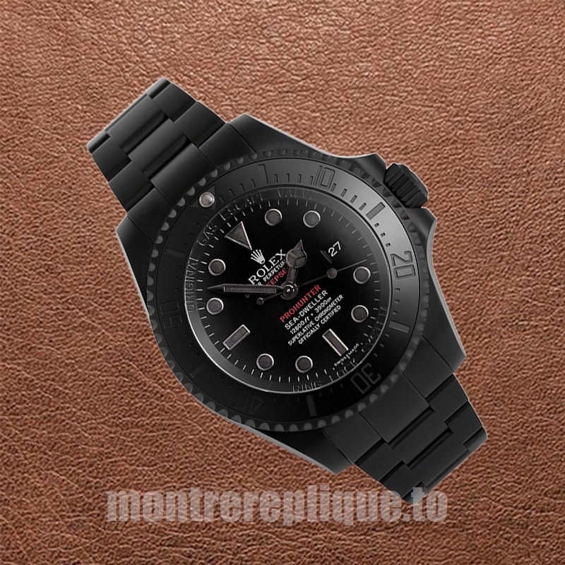 Rolex Sea-Dweller 116660 44mm Pour des hommes Ton noir - Image 3