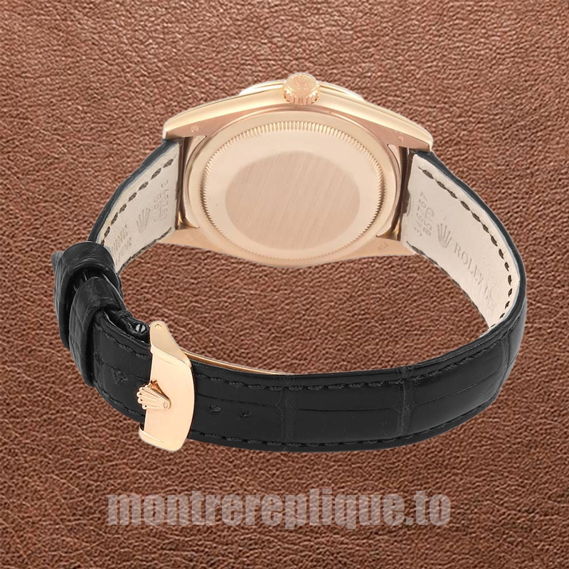 Rolex Day-Date Pour des hommes 118135 36mm Bracelet en cuir - Image 4