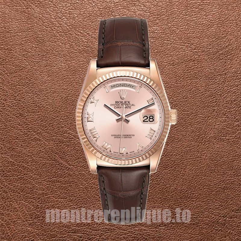Rolex Day-Date Pour des hommes 36mm 118135 Doré rose Regardez - Image 2
