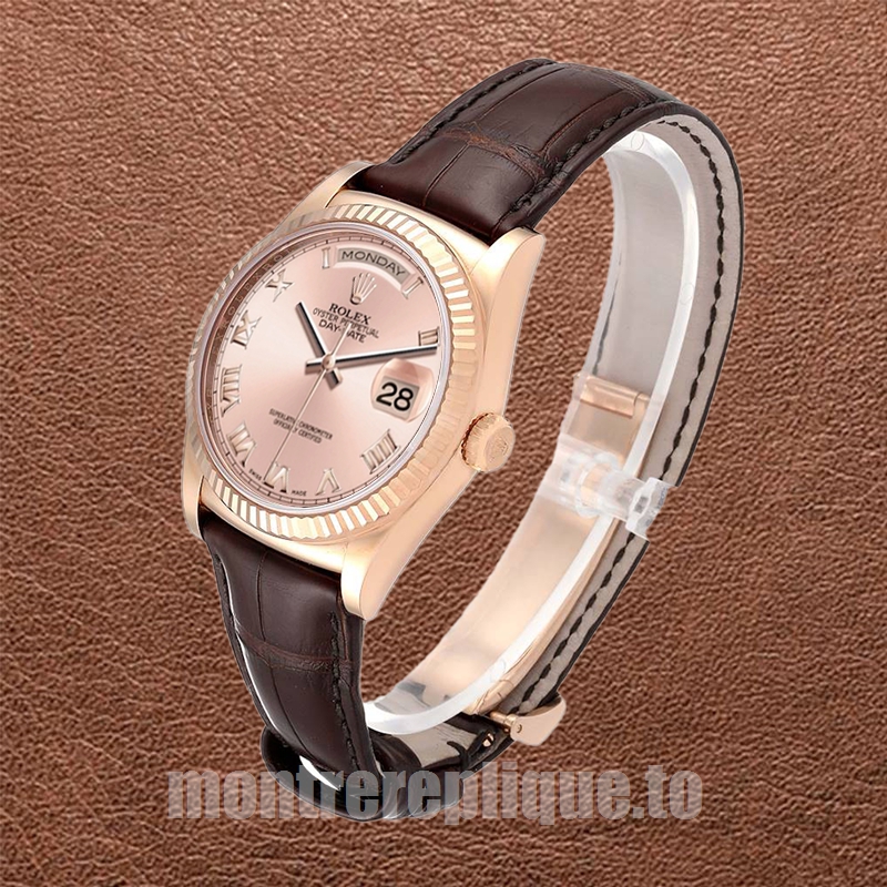 Rolex Day-Date Pour des hommes 36mm 118135 Doré rose Regardez - Image 3